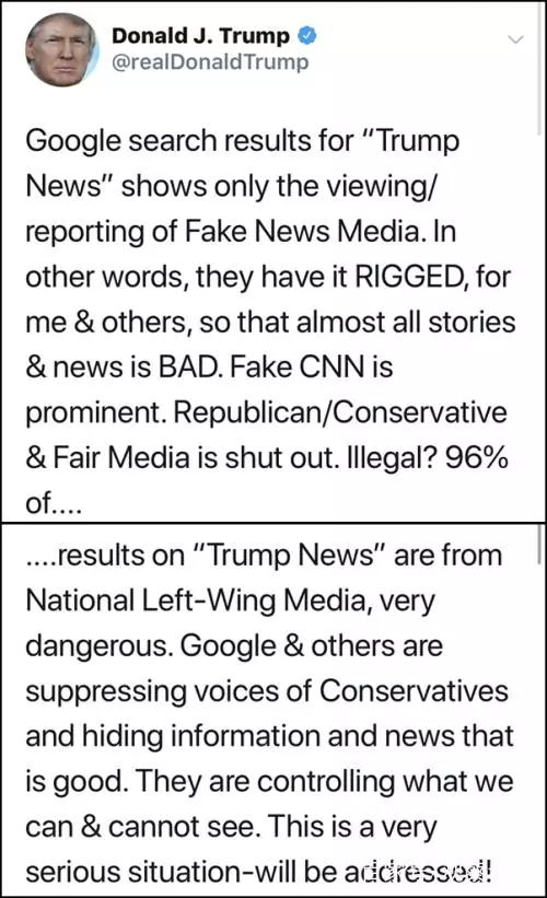 950页源文件泄漏,谷歌操纵大选 算法帮拜登赢川普 950页源文件泄漏,谷歌操纵大选 算法帮拜登赢川普